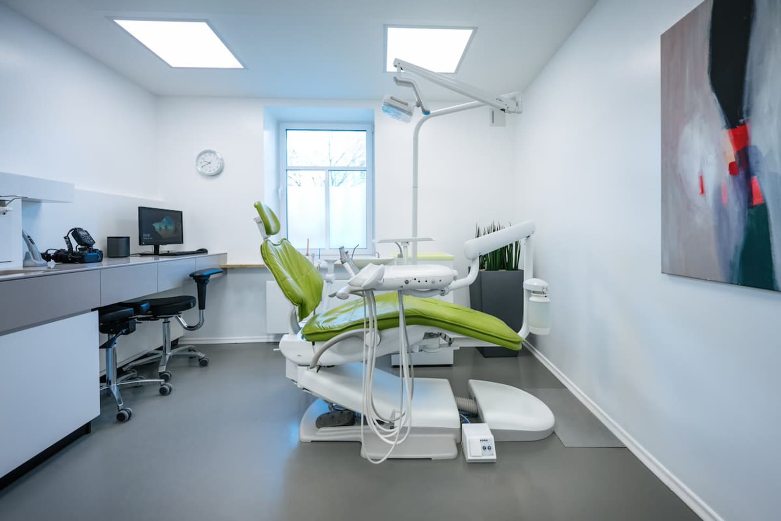 Behandlungszimmer Dr. Vogtner